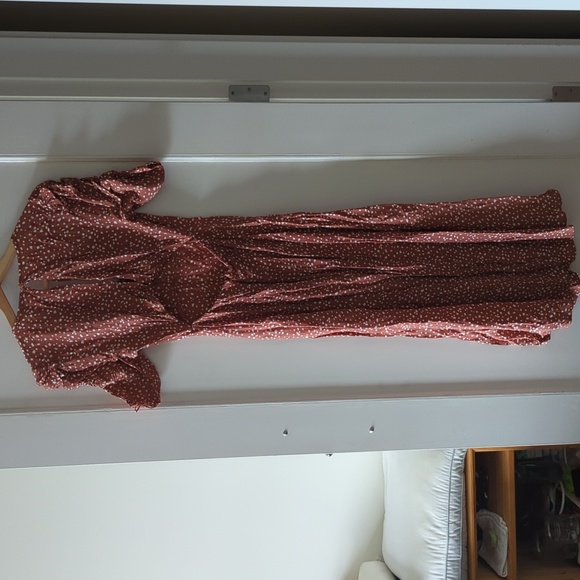 A&F Midi Polka Dot Dress - Picture 7 of 9